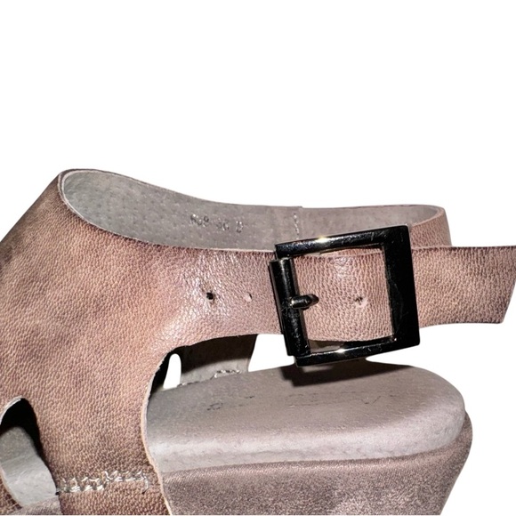 ANTELOPE LEATHER SUEDE WEDGES WOMEN’S Shoes size 36 6 - Picture 8 of 17